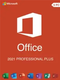 Microsoft Office 2021Professional Plus License Key (5 Users)