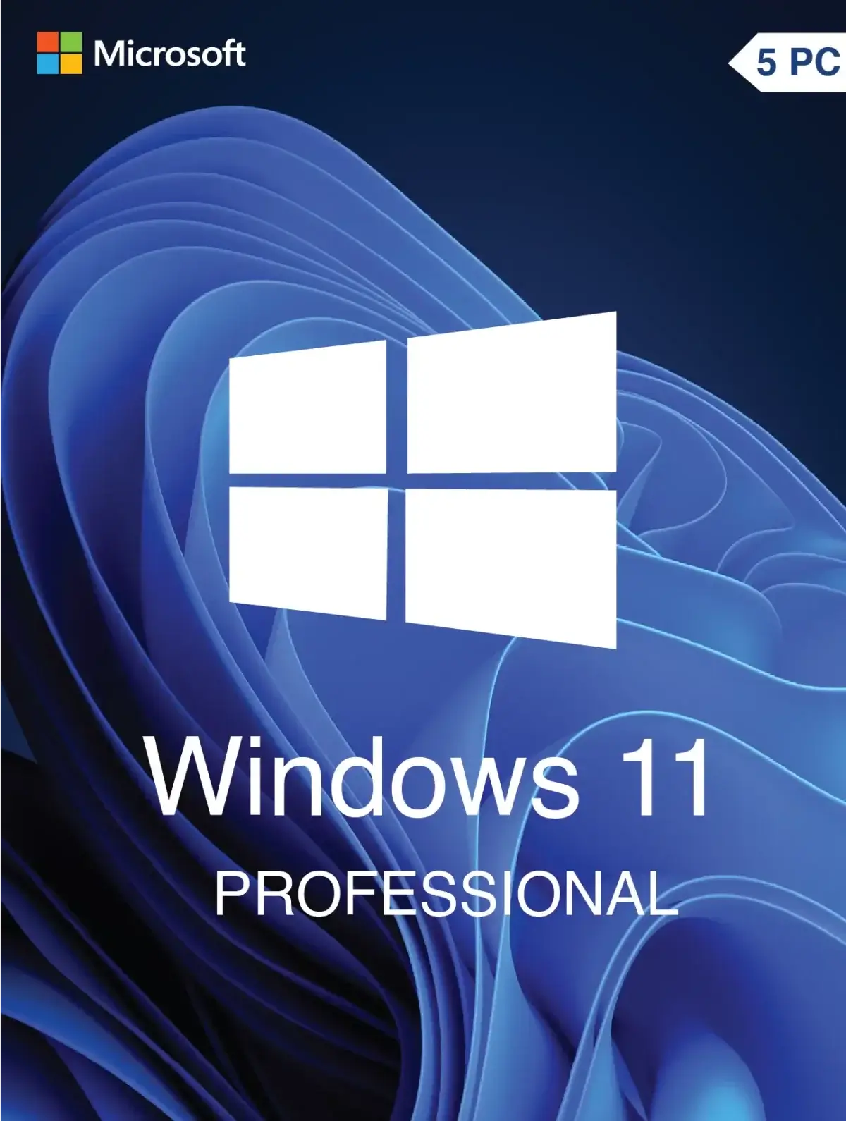 Microsoft Windows 11 Professional License Key (5Users)
